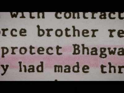 Internal committee minutes
about what was going on at the ranch. - Wild Wild Country