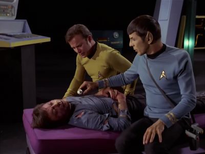 Internal injuries. - Star Trek