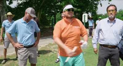 International legend, the
pro golfer, John Nightly. - Birdies
