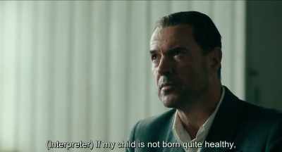 (Interpreter) If my child
is not born healthy,
. - Never Look Away
