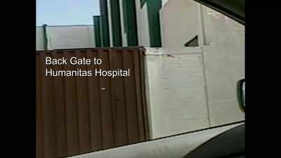 INTERPRETER: The Army truck
entered by this gate here. - Moment of Contact