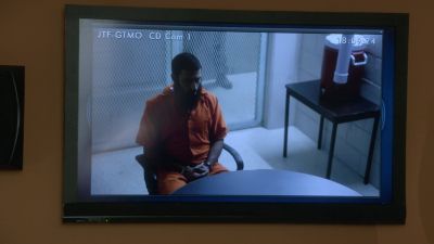 (interrogator speaking Pashto
over TV) - NCIS