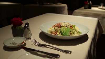 -[interviewer]
What did she have?
-[Anthony] Her Cobb salad - Always at The Carlyle