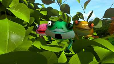 [intimidating croak] - Larva Family
