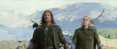 ...into Fangorn Forest. - The Lord of the Rings: The Two Towers