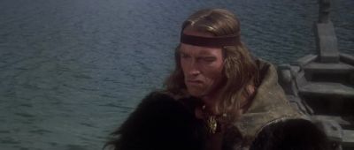 Into the boat - Conan the Destroyer