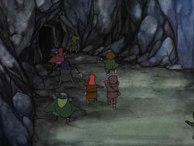 Into the secret passage! Our only chance! - The Hobbit