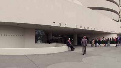 Into their landscape of
soaring vertical lines, - Frank Lloyd Wright: The Man Who Built America