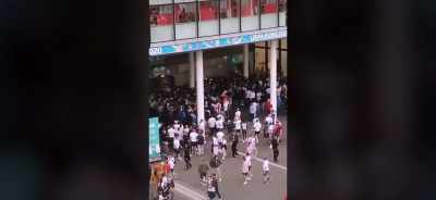 [intriguing music playing] - The Final: Attack on Wembley