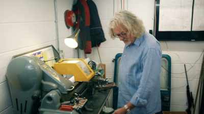 Introduce the pen to the paper,
start the lathe. - James May and the Dull Men