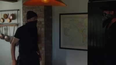 - [Intruder 2] I told
you I looked everywhere - Held Hostage in My House