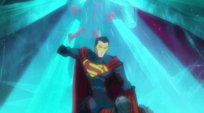 - Intruders must be...
- [door opening] - The Death and Return of Superman