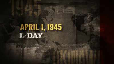 Invasion day, Easter
Sunday, is nicknamed L-Day. - The Pacific War in Color