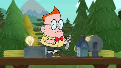 Invent a restraint from which
the mostly naked super-dolt can't escape. - The Epic Tales of Captain Underpants