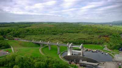 Inventive engineers
devise an ingenious solution. - Europe From Above