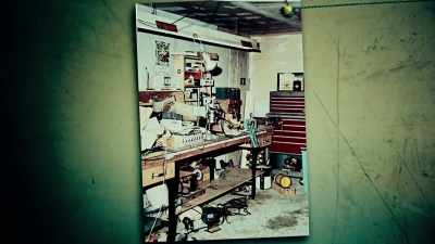Investigators also searched
the 30-year-old's workshop, - World's Most Evil Killers