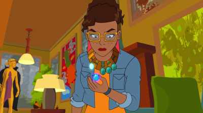 INVISIBILIO:
We can't be expected to get real jobs. - Marvel Rising: Playing with Fire