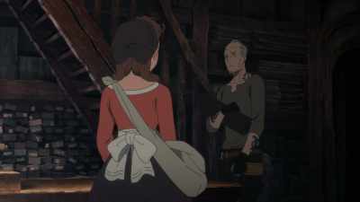 Iorph cloth fetches
quite a high price. - Maquia: When the Promised Flower Blooms