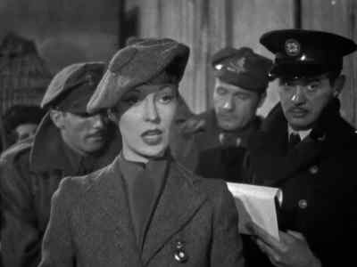 - ¿Miss Anne Burnett? 
- Yes. - The Spy in Black