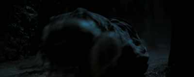 [Iris groans, coughs] - Baghead