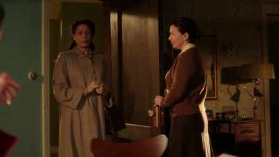 Iris. This is unexpected.
Please, sit down. - The Bletchley Circle: San Francisco