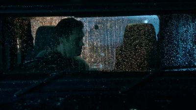 [Irish music on radio] - Burn Notice