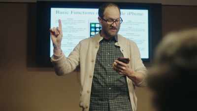 "IRL" means "in real life." - High Maintenance