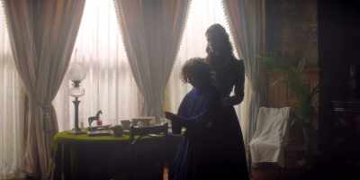Irma says his coat smells
of Guerlain. - Picnic at Hanging Rock