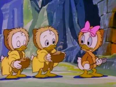Ironically, it was the one
with no plan whatsoever, - DuckTales