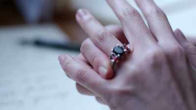 Ironically, 
it's her missing wedding ring - New York Homicide