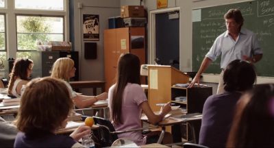 Ironically we were studying The Scarlet Letter - Easy A