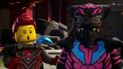 Is a Dragon Icon how you lured - LEGO Ninjago: Dragons Rising