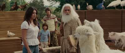 Is that a llama with a hammer - Evan Almighty