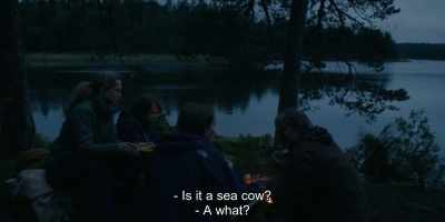 - Is it a sea cow?
- A what? - Another Round