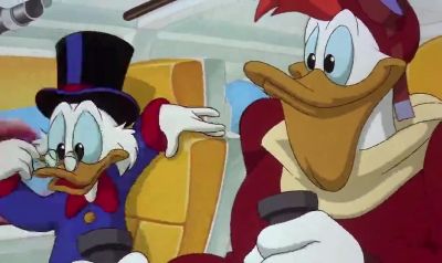 Is this a stunt you learned in flight school - DuckTales the Movie: Treasure of the Lost Lamp