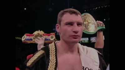 Is all that a dangerous
psychological burden - Klitschko: More Than a Fight