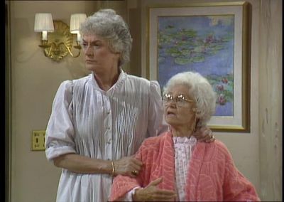 Is that all you Italians know how to do scream and hit - The Golden Girls