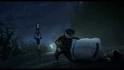 -Is he all right?
-(MAN MOANS) - The Addams Family