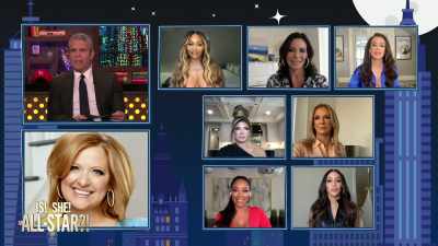 Is she an all-star?
Three, two, one. - The Real Housewives Ultimate Girls Trip