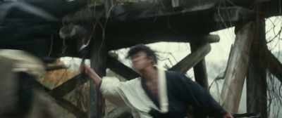 Is that anotsu kagehisa
standing behind you? - Blade of the Immortal