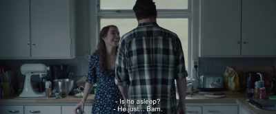- Is he asleep?
- He just... Bam. - Lamb