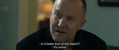 - Is it better than at the station?
- It's worse. - The Marco Effect