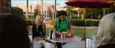 BeckyIs that chocolate milk I seeI skipped breakfast AhMmm MmmOh my God That is so goodWhat's up with the fat festWe're KappasCome on hon Live a littleFew calories won't kill yaNoIt'll just turn me into a chunkerLike Becky hereOkayOh my God - Happy Death Day