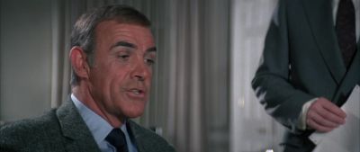 Is it conceivable that he could have used a false eye - Never Say Never Again