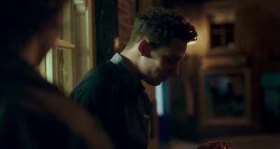 - Is your dad any better?
- No, he's getting on wi' it, you know. - God's Own Country