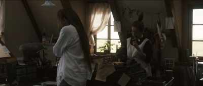Is Ed still upstairs sleeping?
Should I wake him up? - Fullmetal Alchemist: The Revenge of Scar