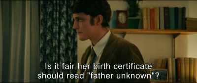 Is it fair her birth certificate
should read "father unknown"? - An Impossible Love