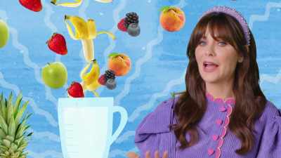 Is that fancy bottle
of juice as packed - What Am I Eating? With Zooey Deschanel