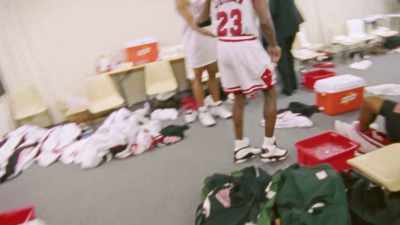 - Is that going to the Berto Center?
- [Jordan] No. Phil, keep it. - The Last Dance
