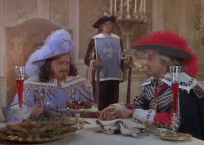 - Is Her Majesty never going to appear?
- I told you all I know. - The Three Musketeers